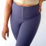 Strong" Tummy Tucker Tights Grey Black - Grey / M