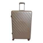 Smte 1 Piece Hard Outer Shell Luggage Premium Zt -gold 30 Cm With Keychain