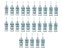 Dr Pen Ultima M8 Replacement Needles 24PIN X 10 & Hydra Booster Serum