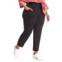 Plus Size Jogger Lounge Pants - Black