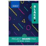 Marlin A4 Black Project Board Pad 20 Sheets