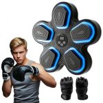 Lmnioyi Smart Bluetooth Music Boxing Machine With Boxing Gloves 2024 Upgrade Boxing Machine Wall Mounted For Adults Equipment Fo