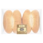 Bt White Hotdog Rolls 4 Pack