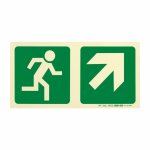 Parrot Photoluminescent 190MM E11 Safety Sign