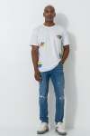 Mid Wash Skinny Jeans - 38 Mid Wash