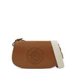 K circle Crossbody Bag -dark Tan