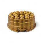 Round Bubble Cake Mould Gold