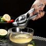 1PC Citrus Juicer Multifunctional Lemon Juicer Creative Orange Juicer Manual Juicer Lemon Squeezer Stainless Steel Manual Fruit Squeezer Citrus Squeezer Kitchen Stuff Kitchen Gadgets