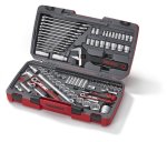 Teng Tools 127PC 1 4" 3 8" 1 2" Drive Tool Set Metric & Af