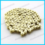 25H 8MM Gold H d Race Chain 136 Links No Master Link Included Or Needed