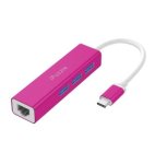 Usb-c 3PORT Usb-a Hub With Gigabit Ethernet Adaptor Ipuzzle