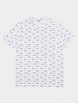 All Over Print T-Shirt - White - White XXL