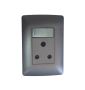 Ht Single Plug Wall Socket Black 4X2