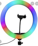 MJ33 Rgb LED Selfie Ring Light 33CM 15W
