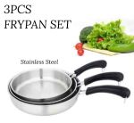 Zs - 3PCS Frying Pan Set