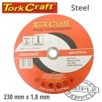 Tork Craft Cutting Disc Industrial Metal 230 X 1.8 X 22.2 Mm ABR230S-8