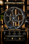 19 Inch Bmw Fitment Rims 5 120 Pcd – Matte Gunmetal Alloy Rims