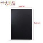 A1 841MMX594MM 3MM Black Acrylic Panel