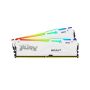 Kingston Fury Beast White Rgb 32GB 2X16GB 5200MT/S DDR5 Expo Dimm