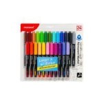 Permanent Marker - Sigmaflo Liquid 128 1.0MM Assorted 24'S