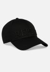 Heavy Cotton Twill Cap - Total Black
