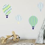 Hot Air Balloon Wall Stickers - Boys