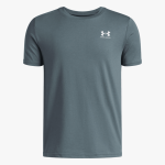 Under Armour Boys Sportstyle Lc Short Sleeve Tee 587 Blue - 10XL
