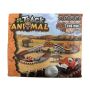 Animal Track Cars And Track Model Toys - 148 Piece
