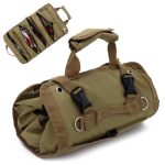 Sukutu Tool Bag Heavy Duty Roll Up Tool Storage Organizer Portable Rollable Carrying Toolbag For Men Mechanic Electrician & Hobb