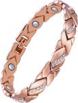 Women's Pure Copper Bracelet With 3500 Gauss Magnets