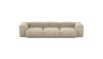Three Module Sofa - Cord Velours - Sand - 314CM X 115CM