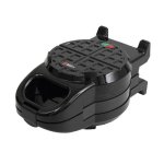 Milex Gourmet Waffle Maker Non-stick Black