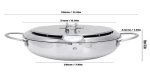 Stainless Steel Deep Fryer Pot With Lid