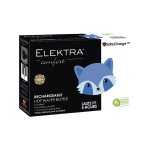 Elektra Hot Water Bottle Blue Raccoon