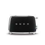 Smeg Retro 2 Slice Toaster 950W - Glossy Black