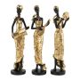 African Women Musician Figurines Set