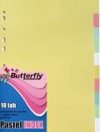 10 Tab Divider Board – A4 Pastel – FIL018
