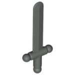 Parts Weapon - Sword Shortsword 3847 - Dark Grey