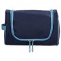 Clicks Fold Out Toiletry Bag Men's Blue Stripe