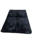 Smte Code:fluffy Carpet-shaggy &foldable Rug Black