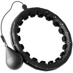 Fikswe Weighted Hula Infinity Circle Hoops For Weight Loss Infinity Fitness Hoop Plus Size For Women Adjustable 30-LINK Smart Ex
