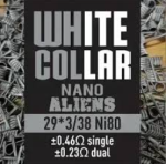 White Collar Coil Grey Nano Aliens 29 3 38 NI80 Set Of 2