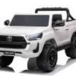Toyota Hilux Licensed White - Kids Ride On Car