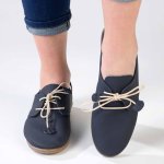 Pierre Cardin Riviera Lace Up - Navy - 8
