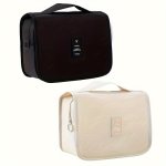 Travel Toiletry Bag For Women And Men Large Capacity Cosmetic Organizer Waterproof Shower Bag With Hanging Hook Bathroom Storage