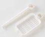 Fine Living -kitchen Towel And Sponge Holder - White