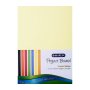 Marlin Project Boards A4 160GSM 10'S Pastel Yellow Pack Of 10