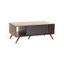 - Gin 105X55CM Coffee Table - White/light Oak