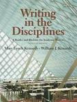 Writing in the Disciplines - A Reader and Rhetoric for Academic Writers Paperback, 7th Revised edition