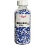 Dragees Blue & White MINI Balls Mix + - 90G